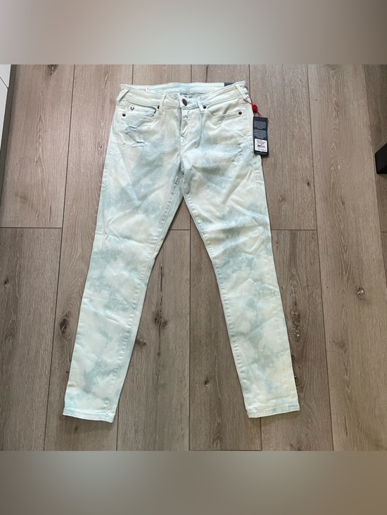 True Religion Denim - NWT True Religion Halle Mid Rise Super Skinny Jeans Size 29 - Light Tie Dye Wash